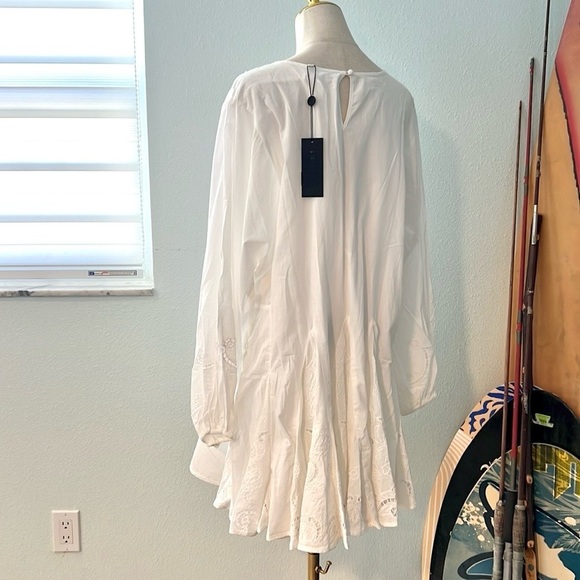 NWT, Gianni Bini,Romantic,Exquisite Dress,Layered,Full Skirt,Soft Cotton,Size L - Picture 3 of 14